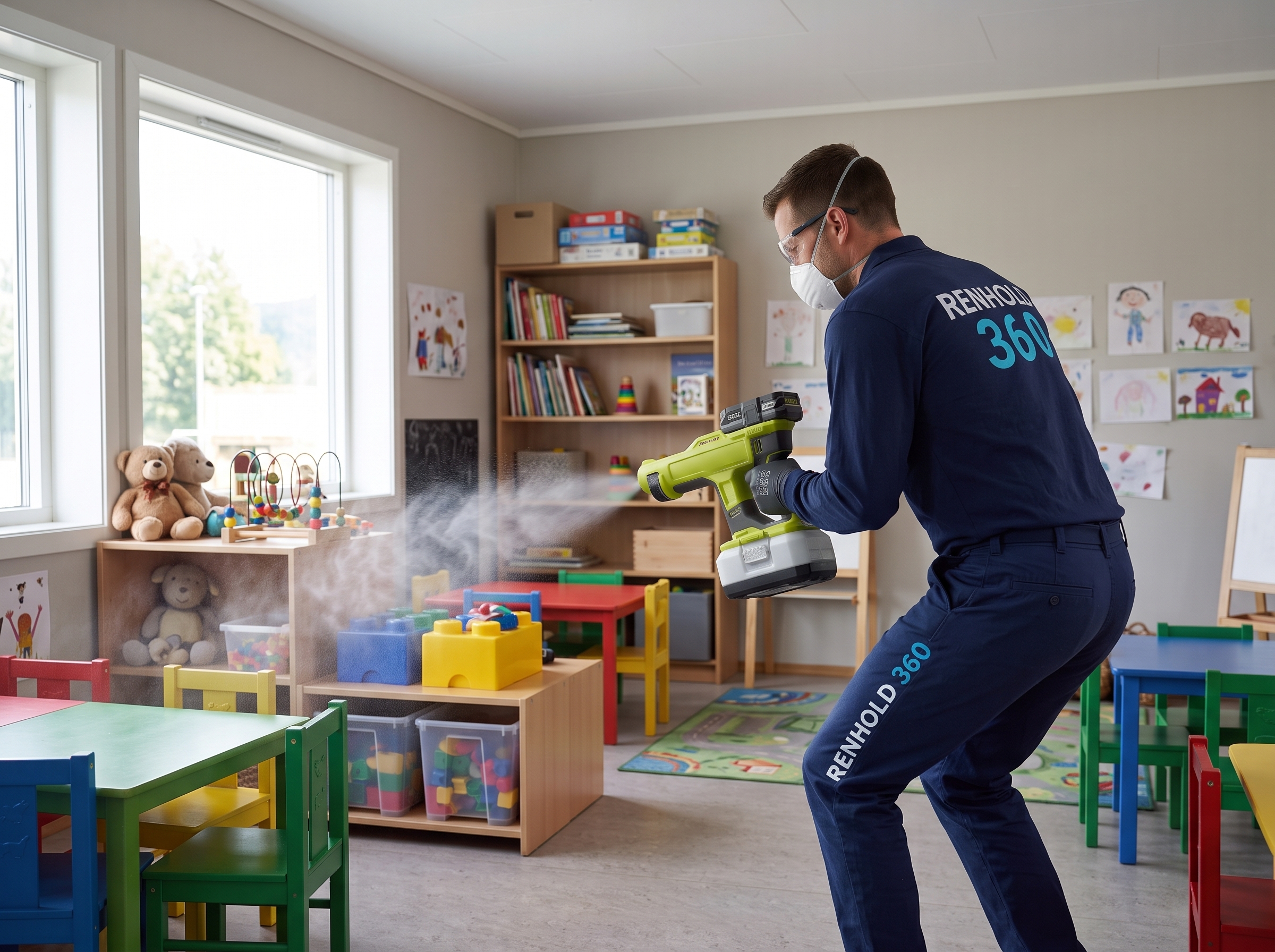 Barnehage og skole renhold